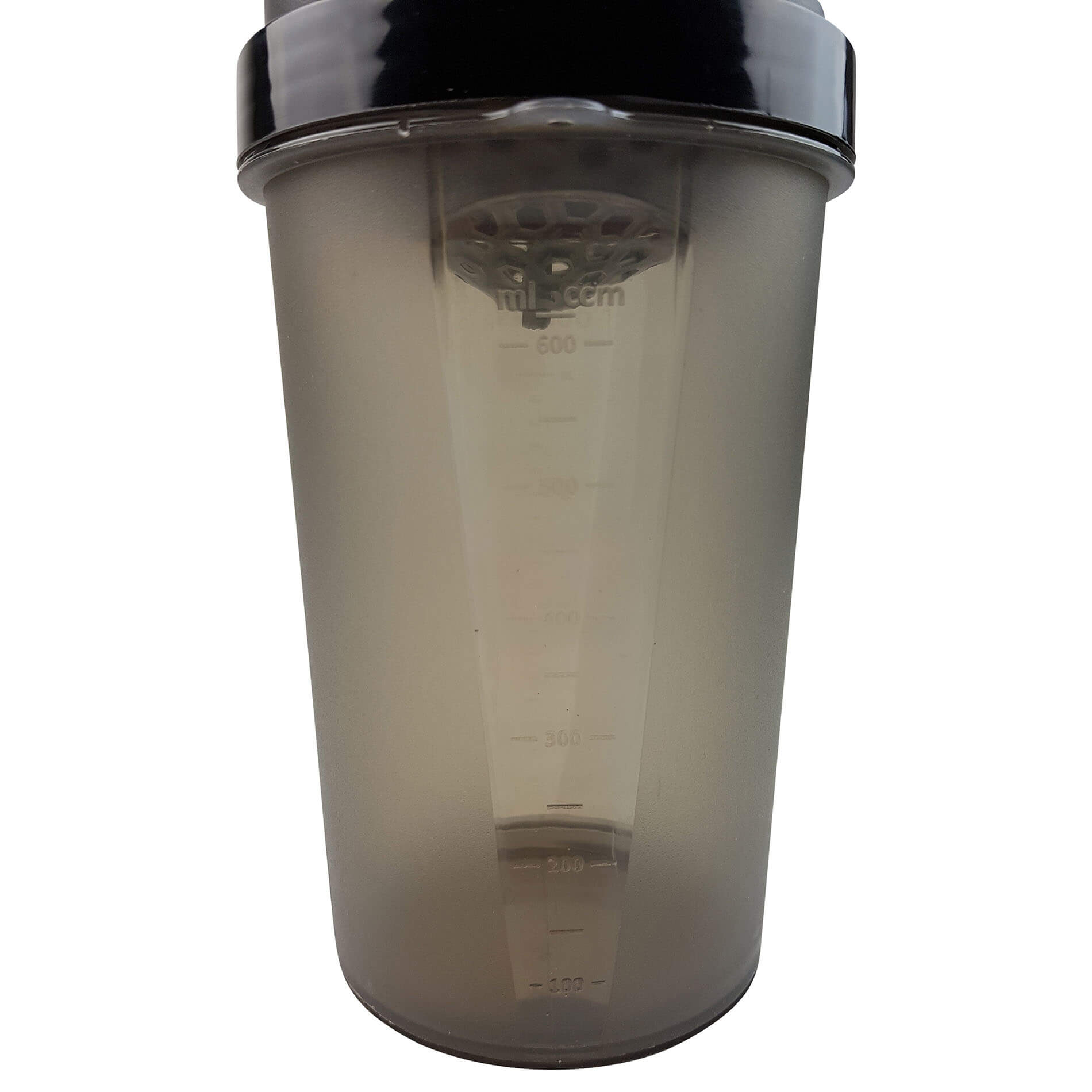 Protein Shaker - Shakebeker met zeef en opslag c.q. Bewaarcompartiment - 600ml
