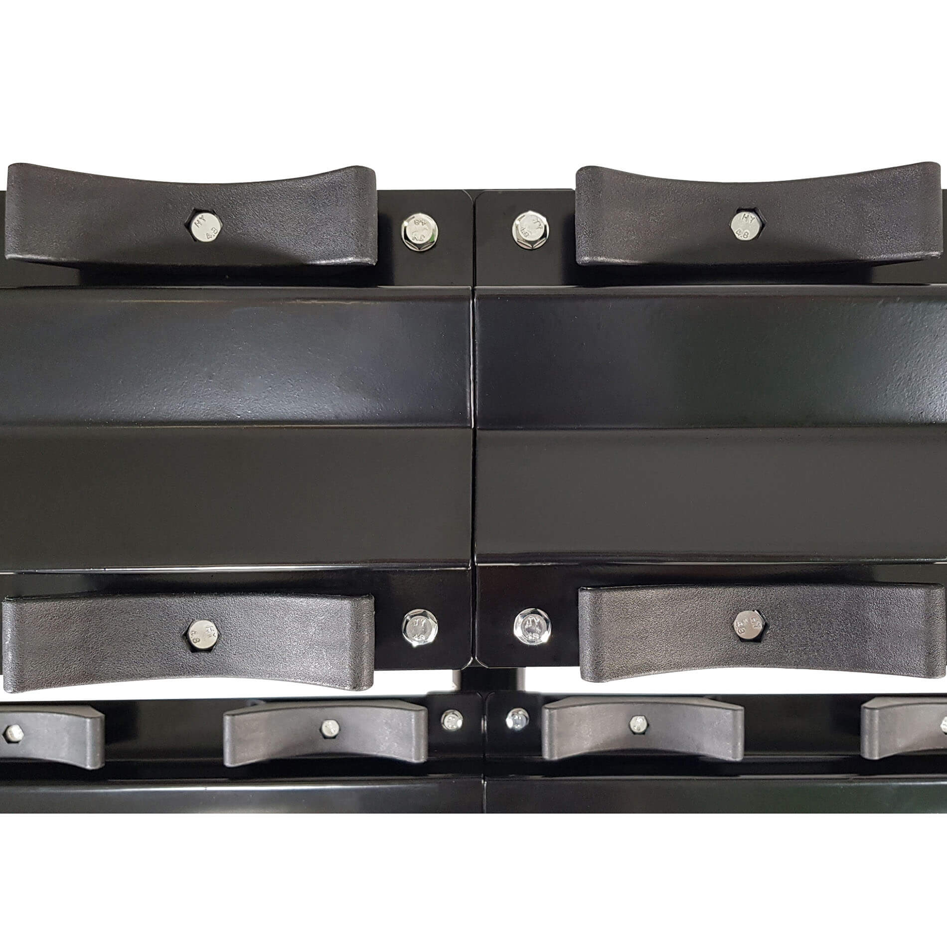 Pro Dumbbell Rack Plates (2pcs), Incl 5 Saddles