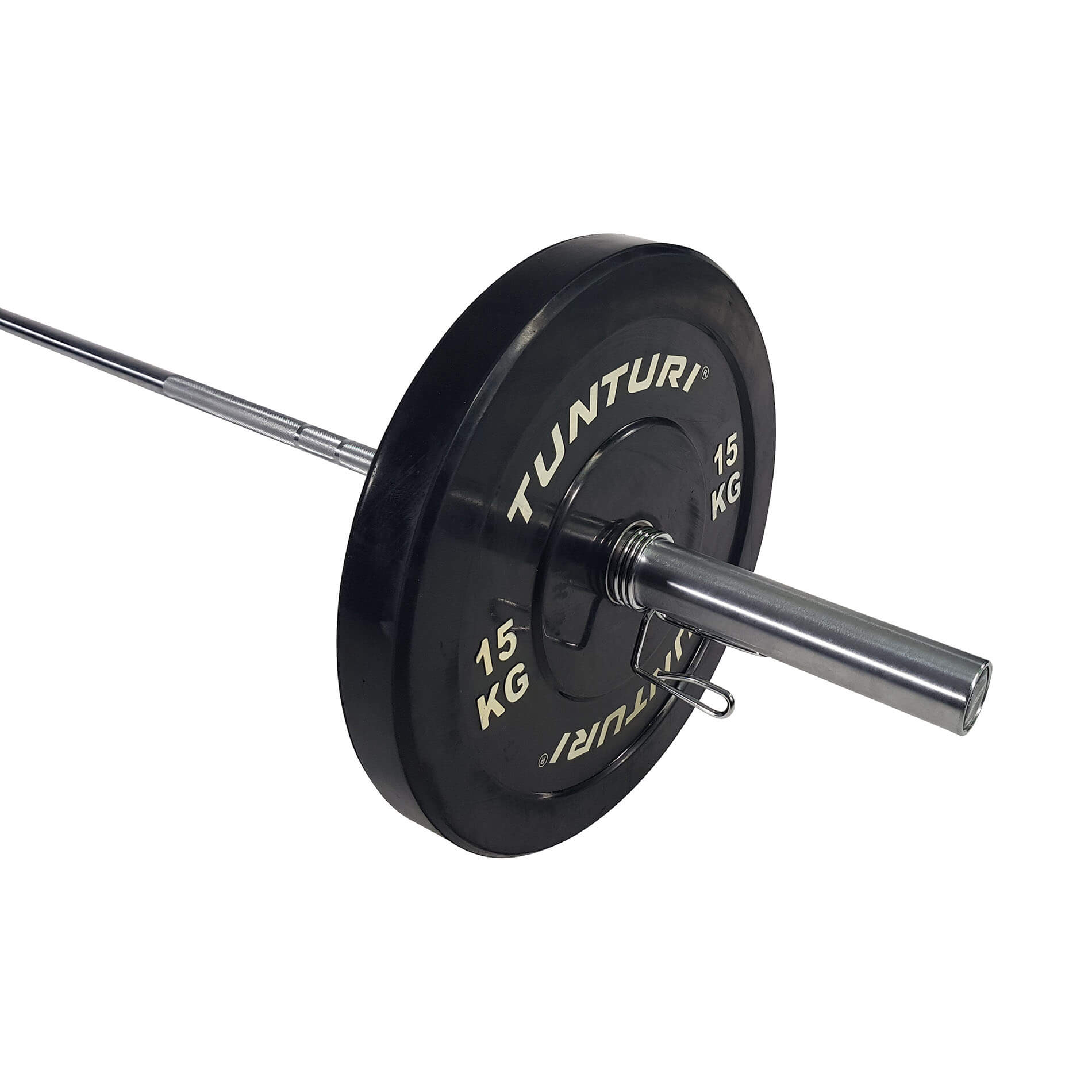 Minachting Regeneratief Vakantie Olympische Halterstang 201cm - 15kg - 25mm diameter - Tunturi Fitness