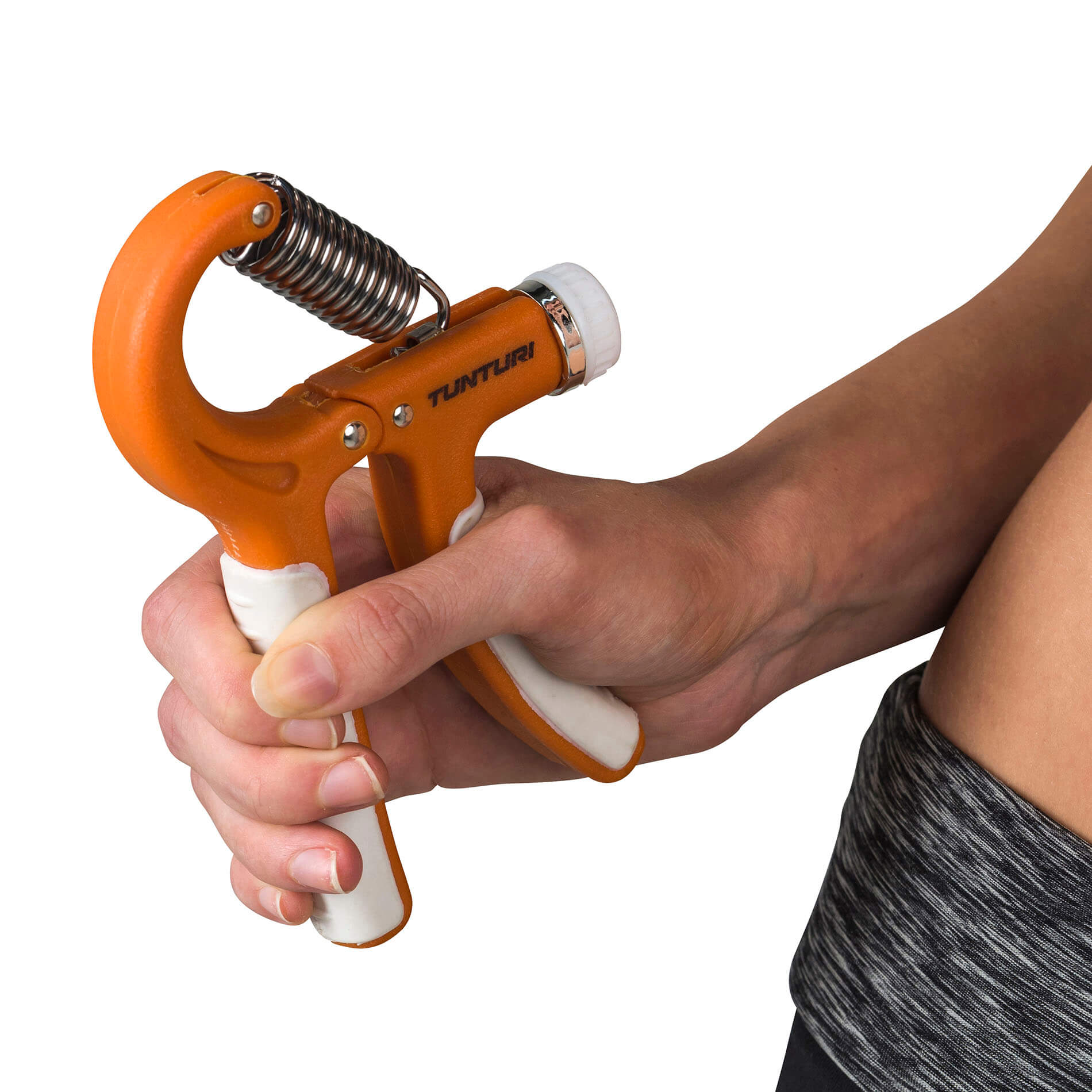 adjustable resistance Orange orange 5-20 kg Tunturi Handtrainer 