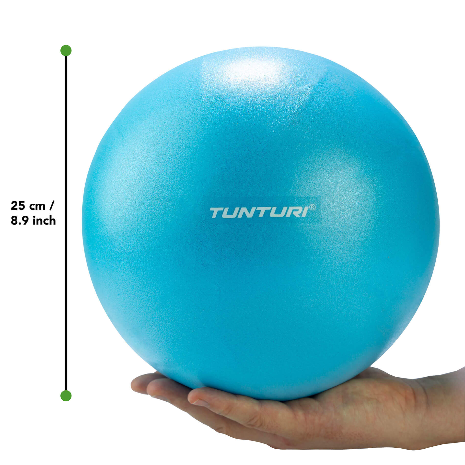 Fitnessbal - Yoga bal -  Gymball - Ø 25 cm - Blauw