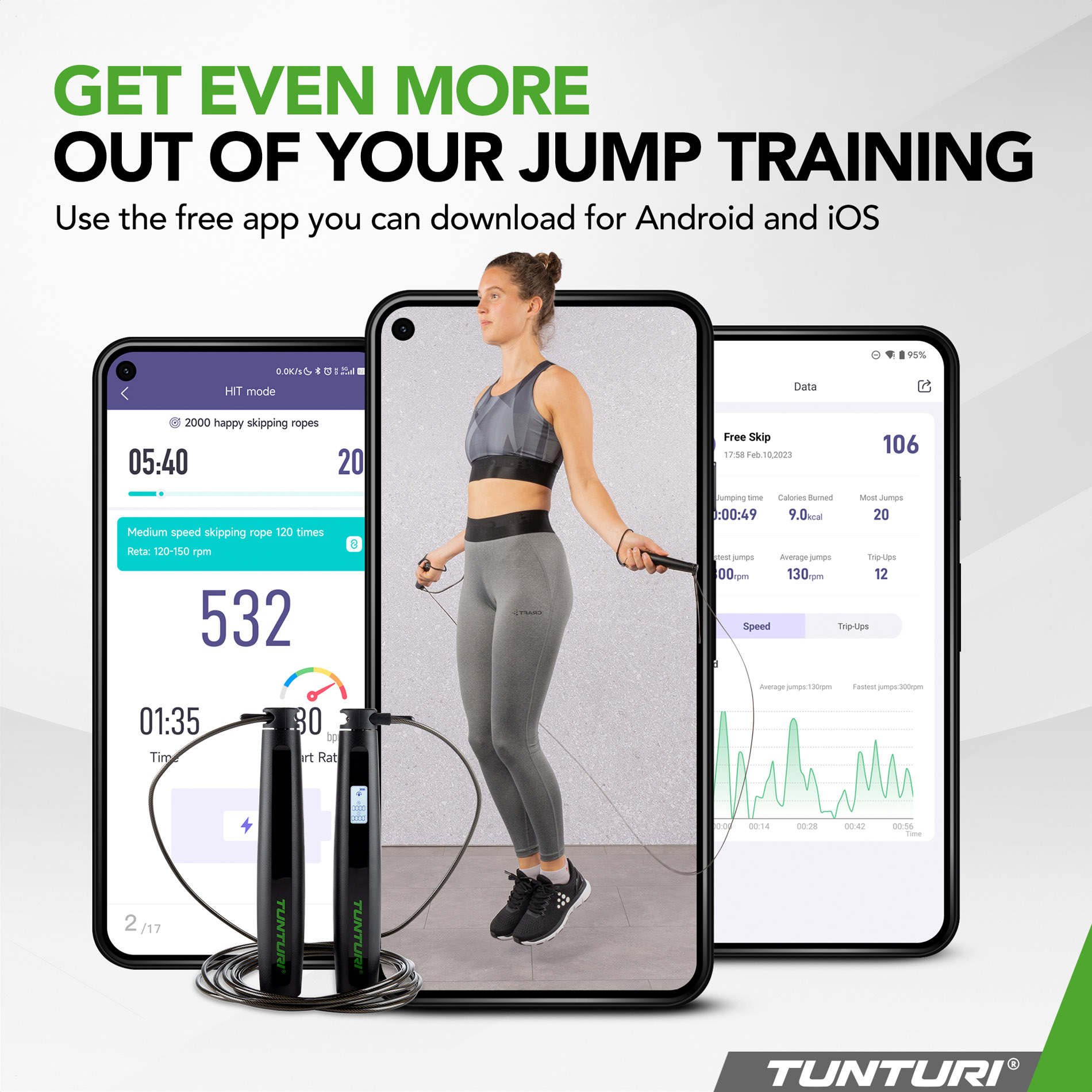Smart Jump Rope With Display And App
