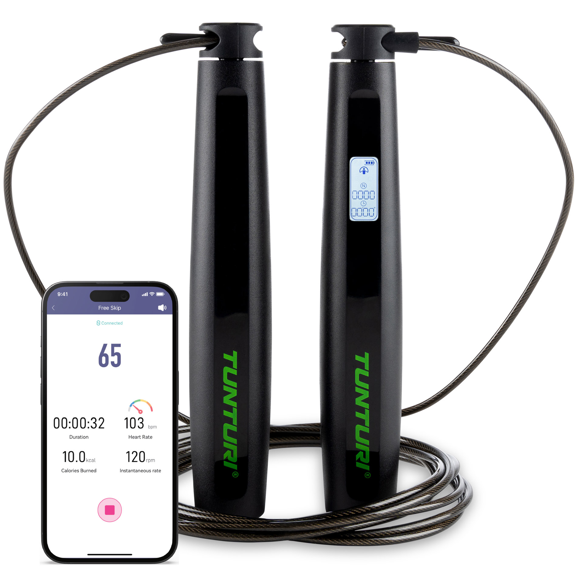 Smart Jump Rope With Display And App