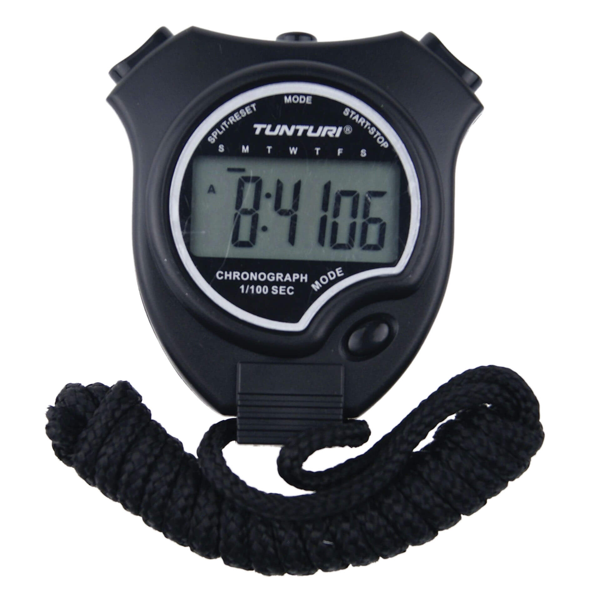 Basis - Stopwatch - Digitale Stopwatch - Sport stopwatch - Grote Display - Zwart