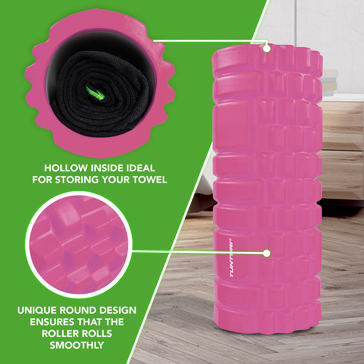 Yoga Foam Grid Roller