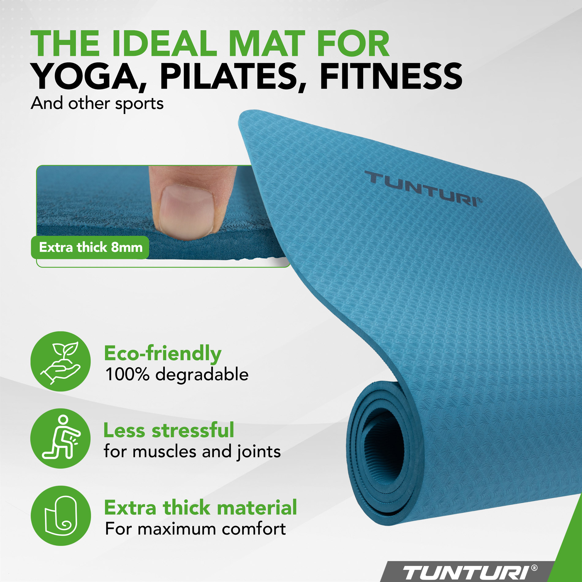 Yoga mat 8mm