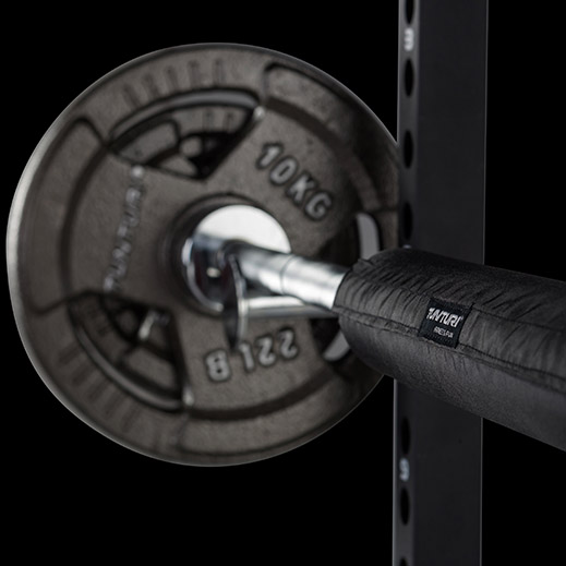 Extra barbell supports
